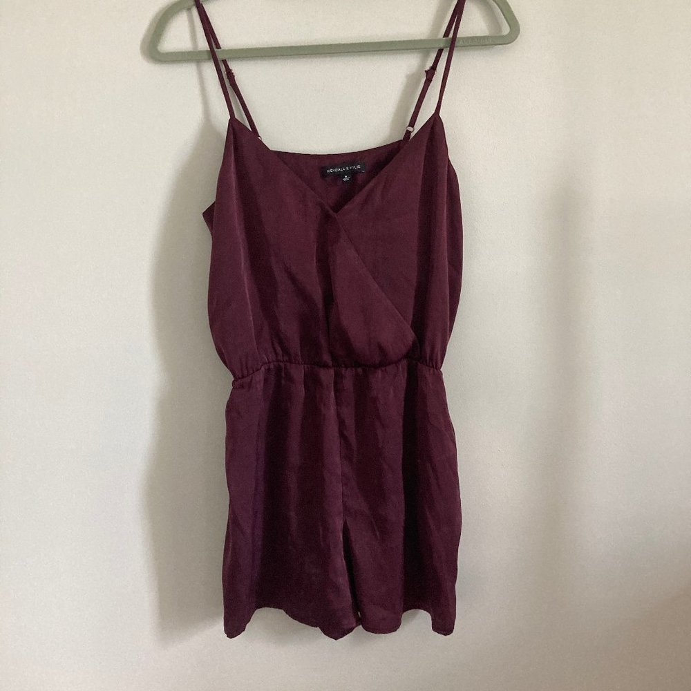 Pacsun Satin Romper Small